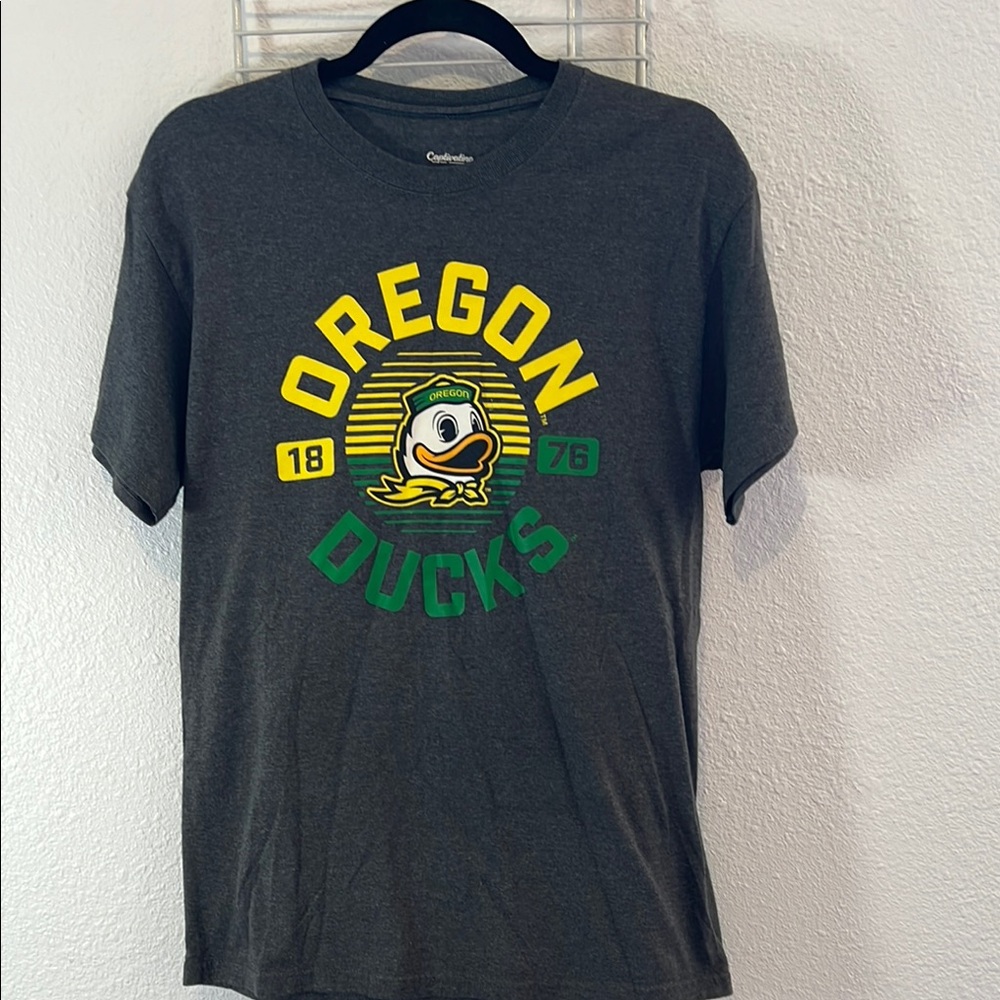 Captivating Gray Oregon Ducks Short Sleeve Tee